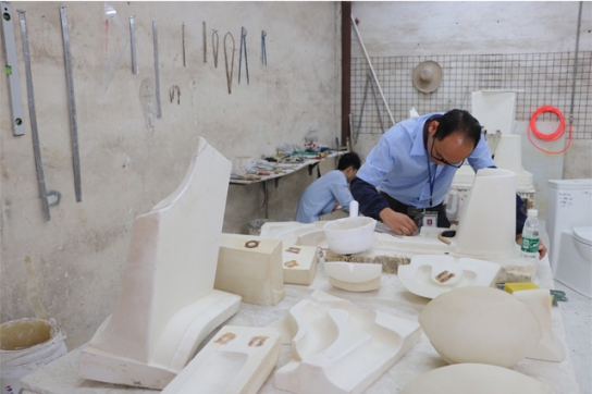 品牌發(fā)展更上一層樓，日豐衛(wèi)浴正式啟動窯爐生產作業(yè)